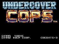 une photo d'Ã©cran de Undercover Cops sur Nintendo Super Nes